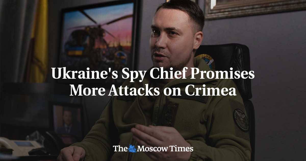 Ukraine’s Spy Chief Promises More Attacks on Crimea