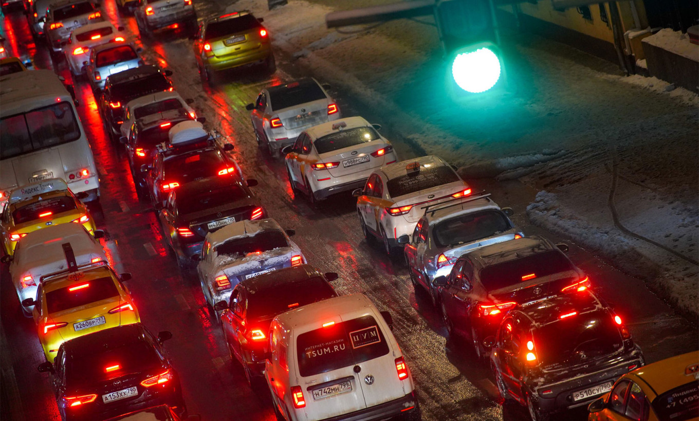  Traffic in Moscow. Alexander Avilov / Moskva News Agency 