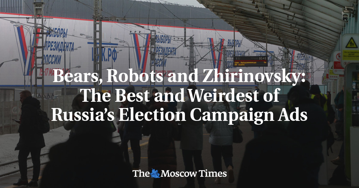 Bears, Robots and Zhirinovsky: The Best and Weirdest of Russia’s Election Campaign Ads