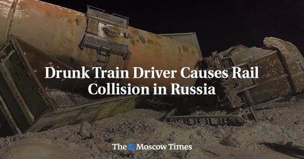 Drunk Train Driver Causes Rail Collision in Russia