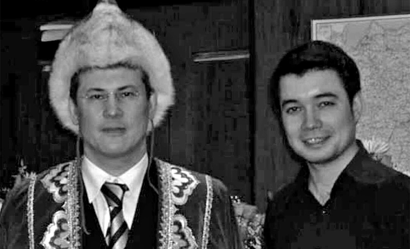  Murzagulov with Bashkortostan's head Radiy Khabirov. Courtesy photo 