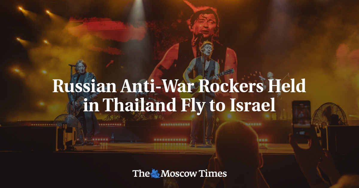 Russian Anti-War Rockers Held in Thailand Fly to Israel