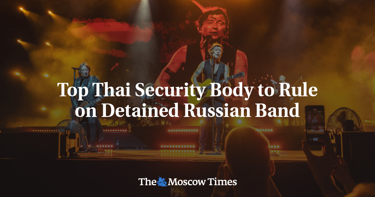 Top Thai Security Body to Rule on Detained Russian Band