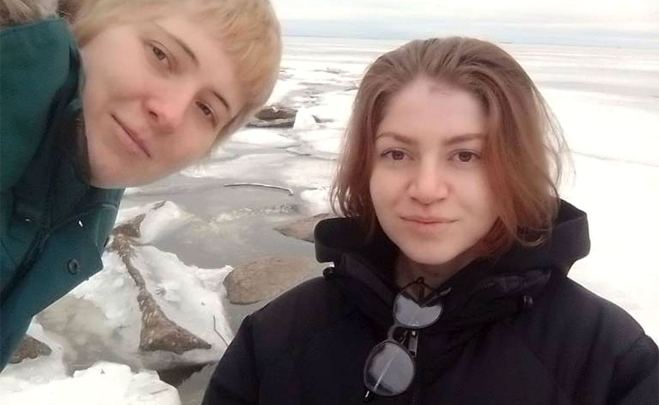  Seda Suleimanova (R) and Elena Petyaeva. Courtesy photo 