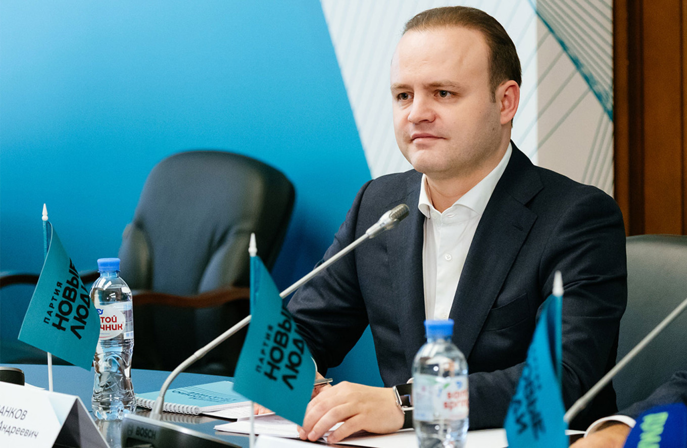  Vladislav Davankov, a single 2024 presidential candidate from New People and the Party of Growth. newpeople.ru 