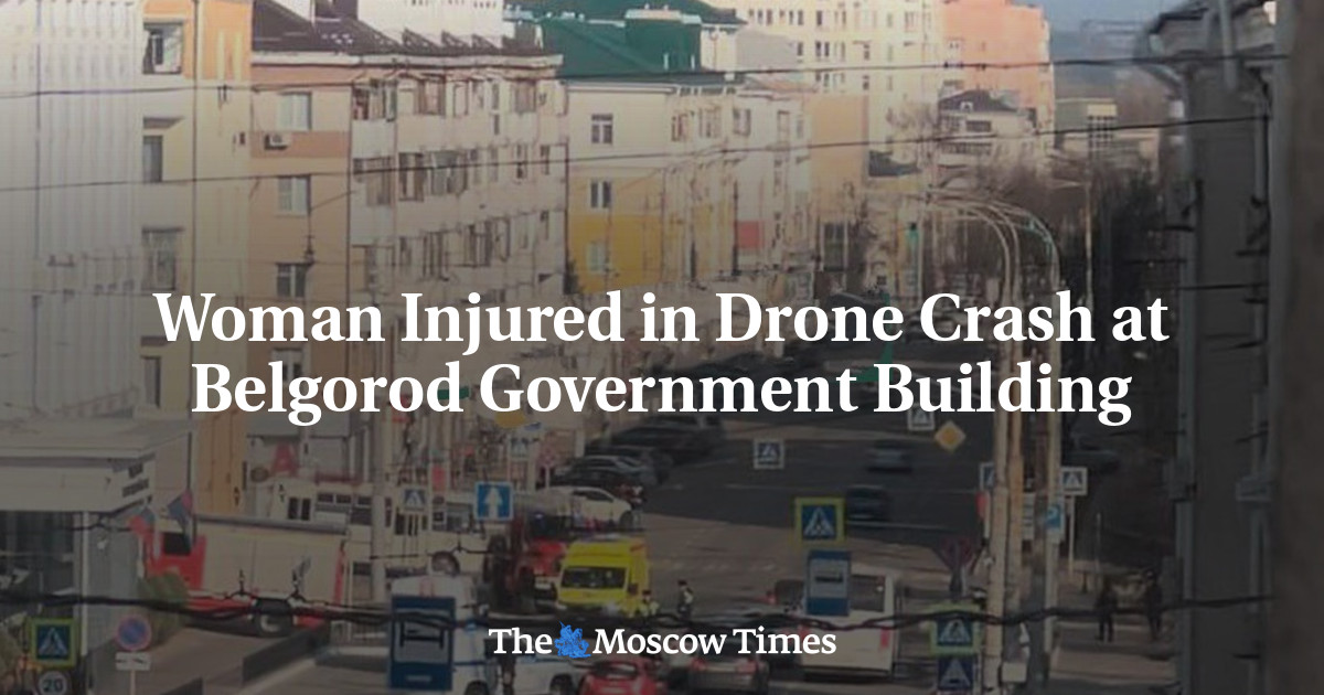 Woman Injured in Drone Crash at Belgorod Government Building
