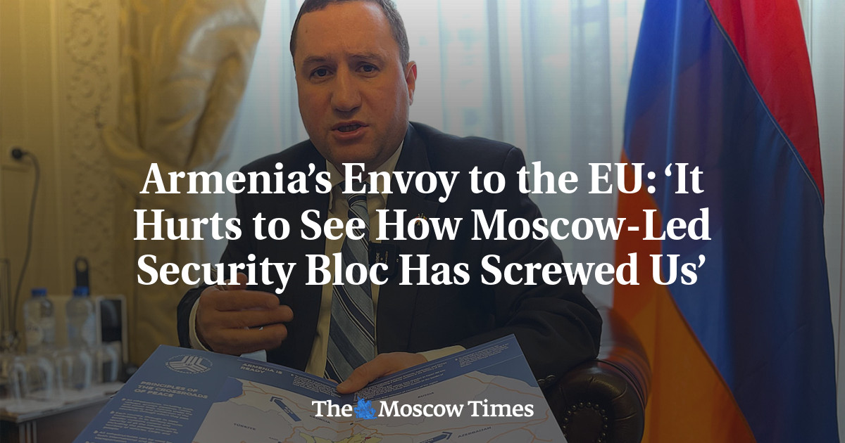Armenia’s Envoy to the EU: ‘It Hurts to See How Moscow-Led Security Bloc Has Screwed Us’