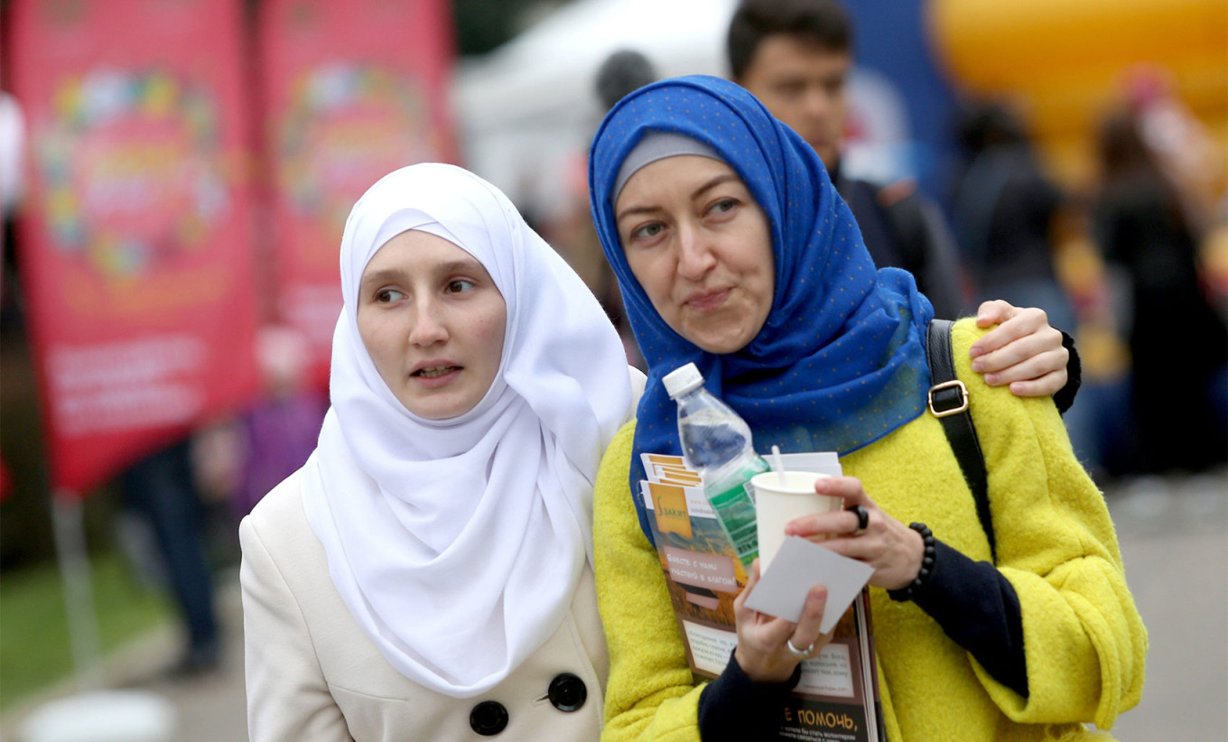  Muslim women in Moscow. Kirill Zykov / Moskva News Agency 