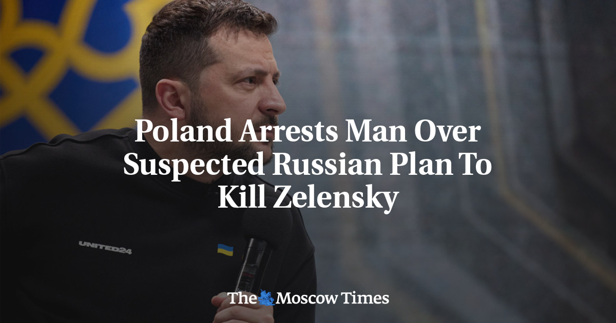 Poland Arrests Man Over Suspected Russian Plan To Kill Zelensky