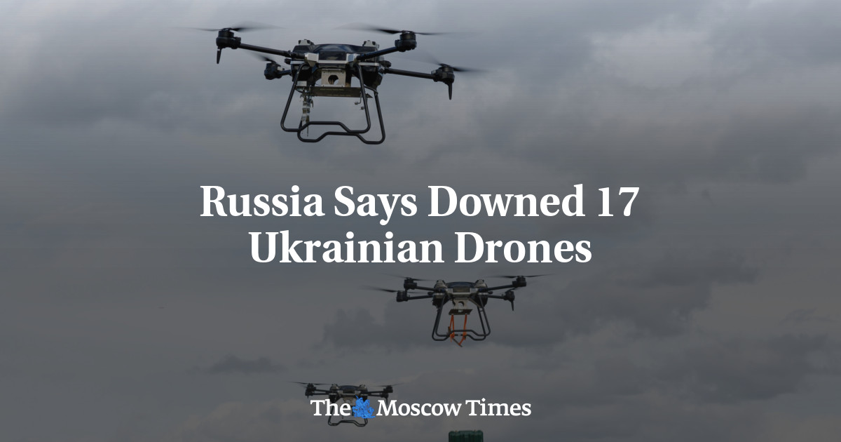 Russia Says Downed 17 Ukrainian Drones