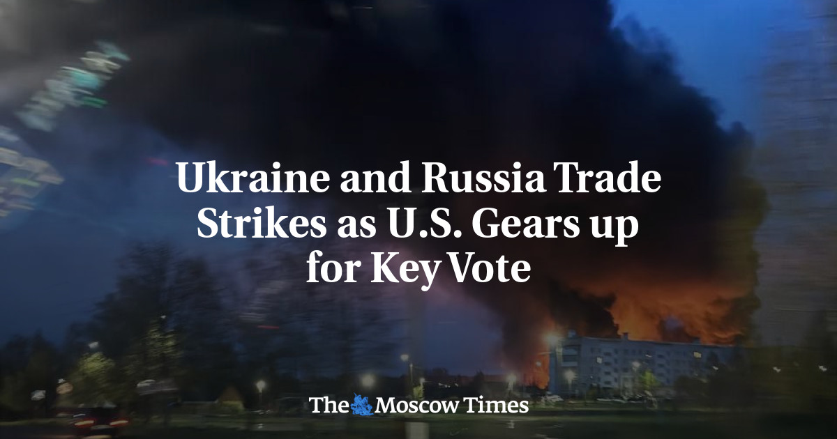 Ukraine and Russia Trade Strikes as U.S. Gears up for Key Vote