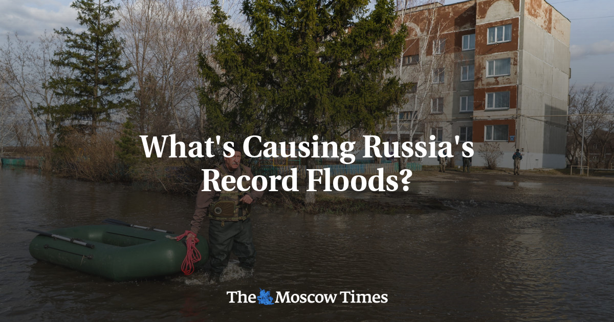 What’s Causing Russia’s Record Floods?