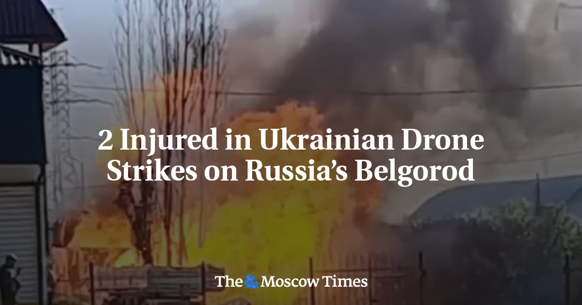 2 Injured in Ukrainian Drone Strikes on Russia’s Belgorod