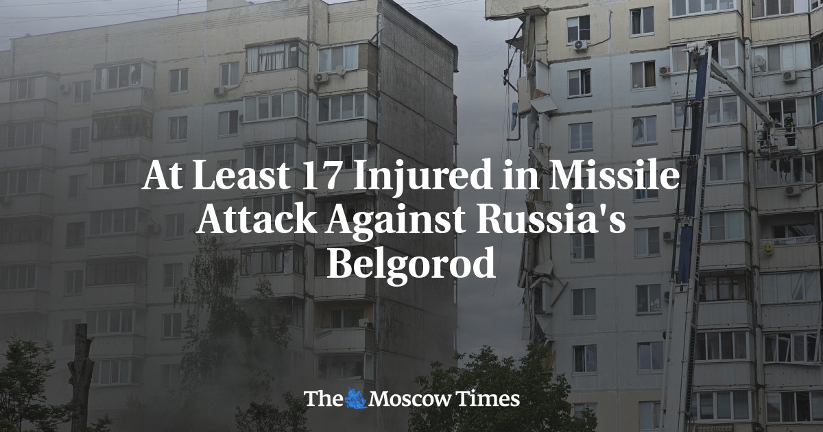 At Least 17 Injured in Missile Attack Against Russia’s Belgorod