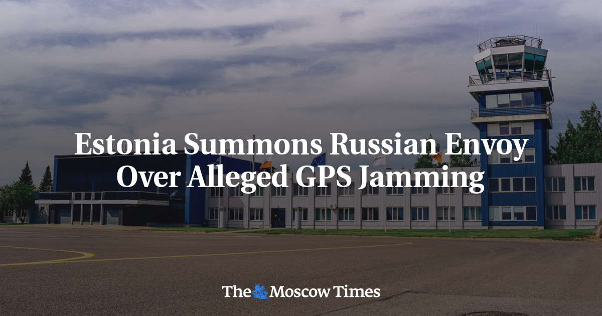 Estonia Summons Russian Envoy Over Alleged GPS Jamming