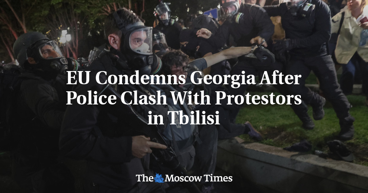 EU Condemns Georgia After Police Clash With Protestors in Tbilisi