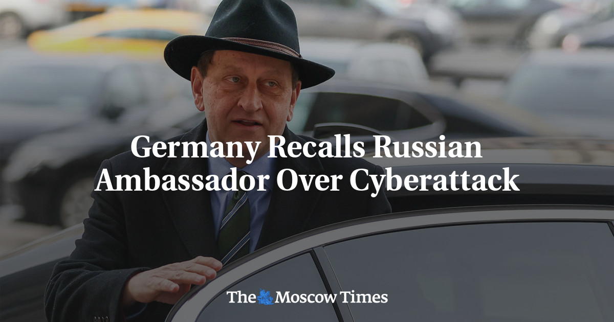 Germany Recalls Russian Ambassador Over Cyberattack