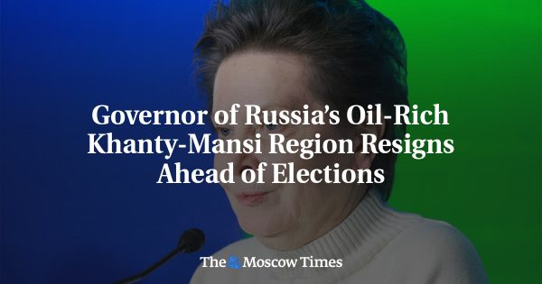 Governor of Russia’s Oil-Rich Khanty-Mansi Region Resigns Ahead of Elections