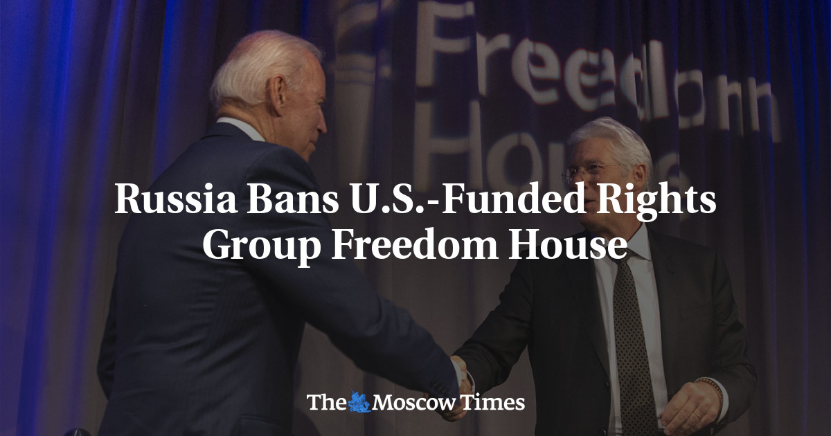 Russia Bans U.S.-Funded Rights Group Freedom House