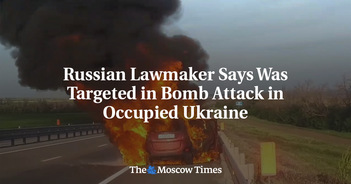 Russian Lawmaker Says Was Targeted in Bomb Attack in Occupied Ukraine