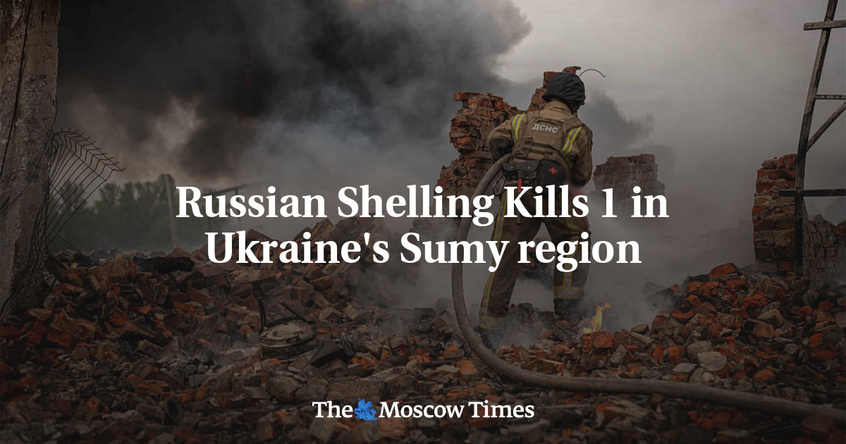 Russian Shelling Kills 1 in Ukraine’s Sumy region