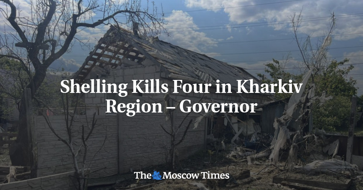 Shelling Kills Four in Kharkiv Region – Governor