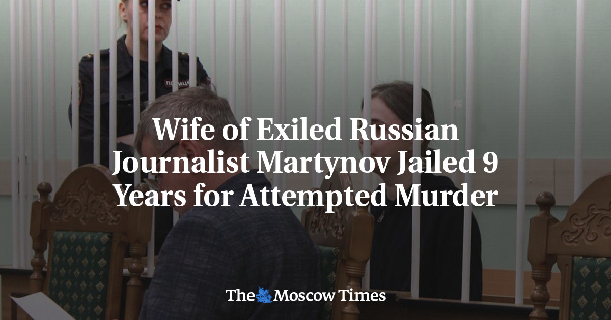 Wife of Exiled Russian Journalist Martynov Jailed 9 Years for Attempted Murder