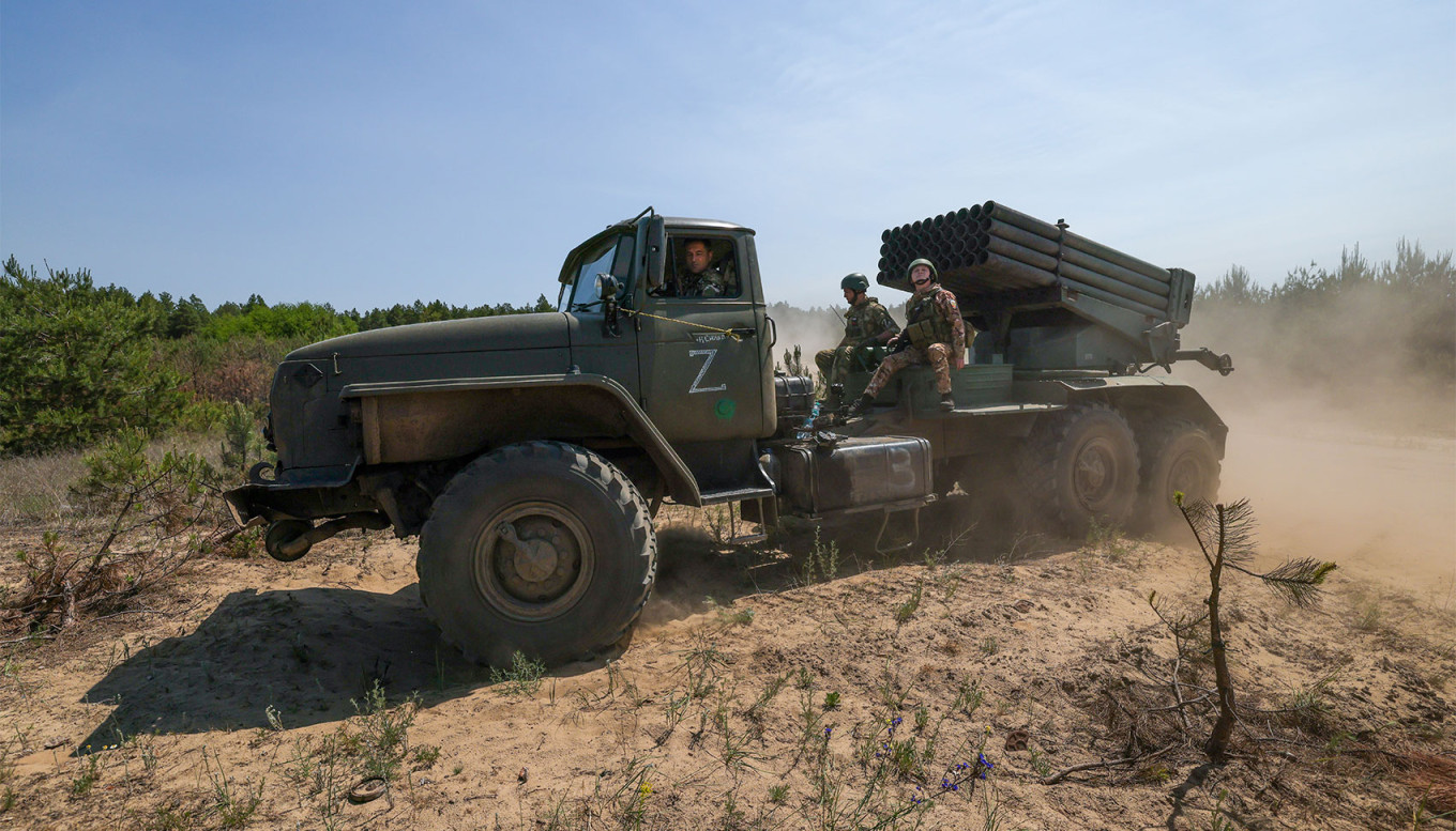  Russian military on the frontline in Ukraine. Alexei Konovalov / TASS 