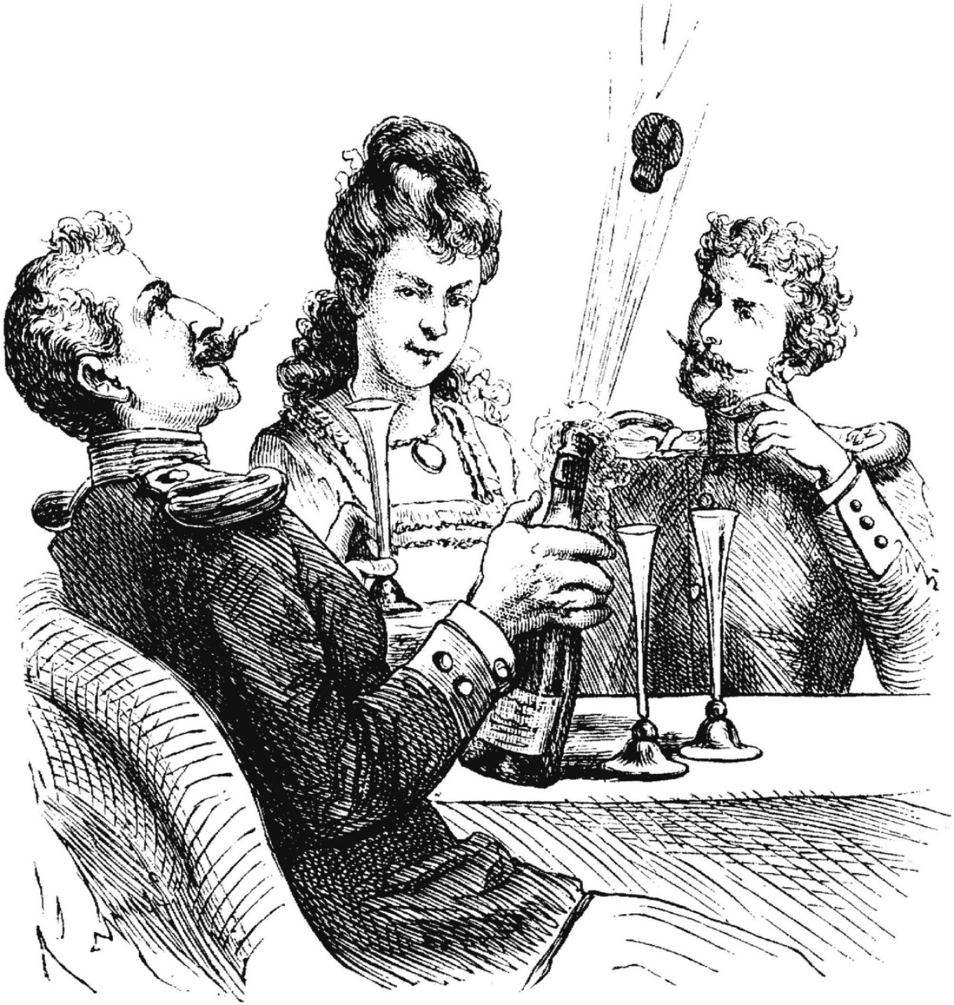  Illustration (engraving) from a late 19th-century magazine. Wikimedia Commons 