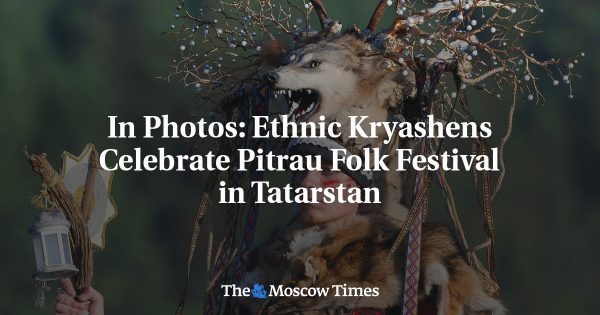 In Photos: Ethnic Kryashens Celebrate Pitrau Folk Festival in Tatarstan