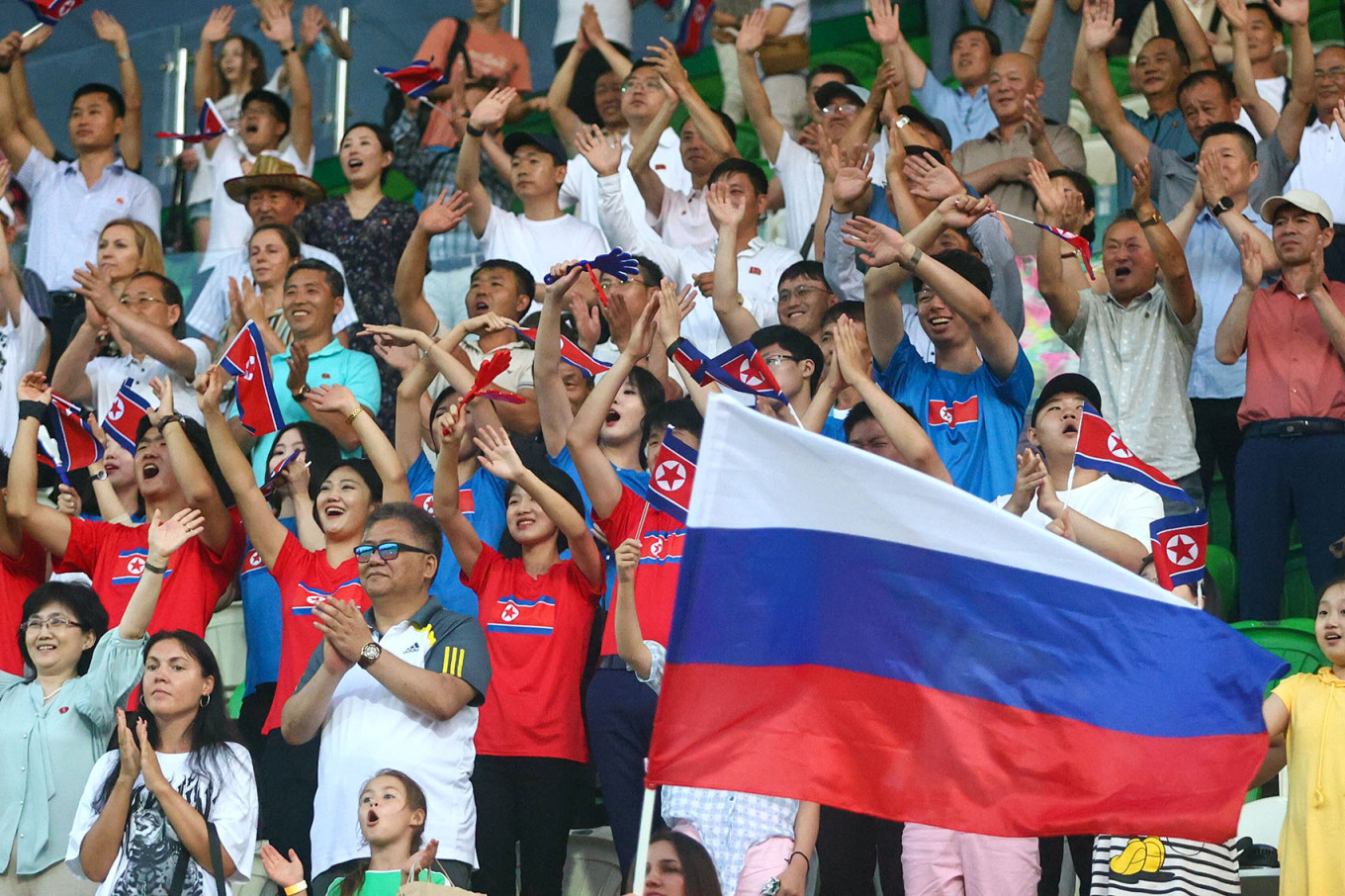  Spectators at the match. Yaroslav Chingaev / Moskva News Agency 