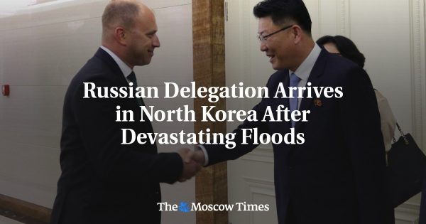 Russian Delegation Arrives in North Korea After Devastating Floods