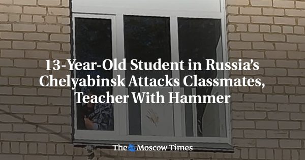 13-Year-Old Student in Russia’s Chelyabinsk Attacks Classmates, Teacher With Hammer