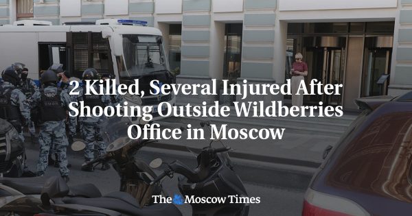 2 Killed, Several Injured After Shooting Outside Wildberries Office in Moscow