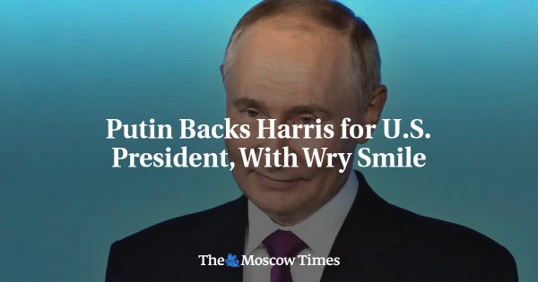 Putin Backs Harris for U.S