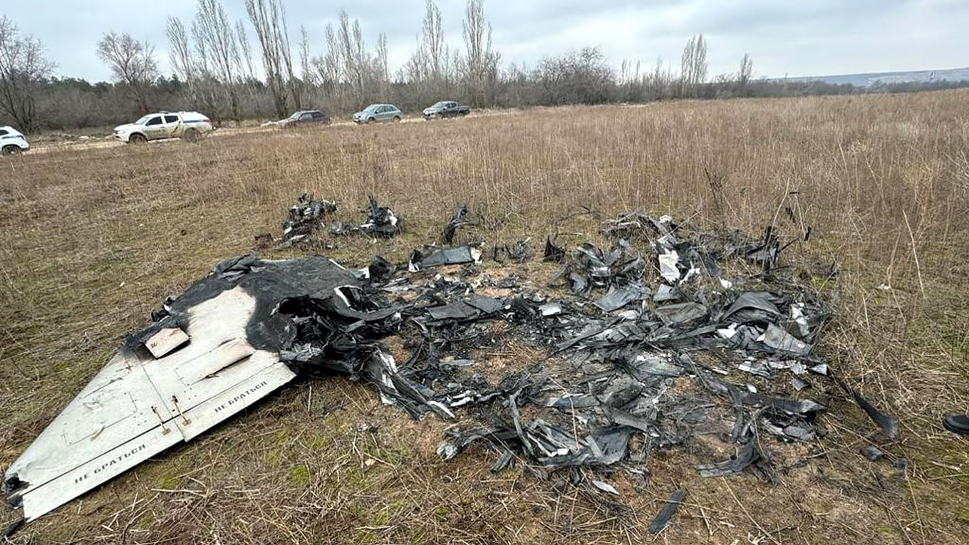  Geranium-2 (Shahed) drone wreckage in Ukraine. National Police of Ukraine 