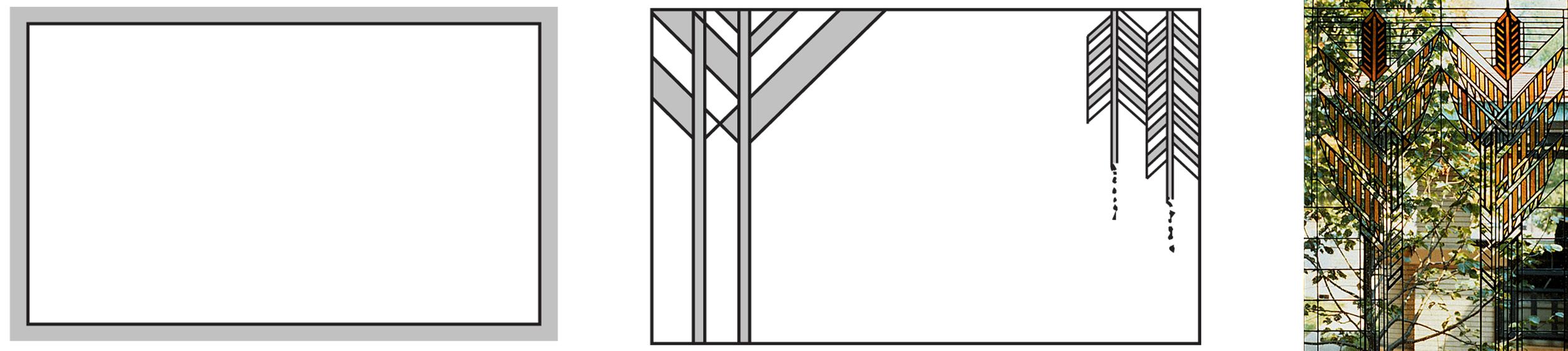 conventional window frame