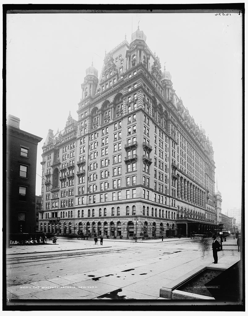 The original Waldorf-Astoria
