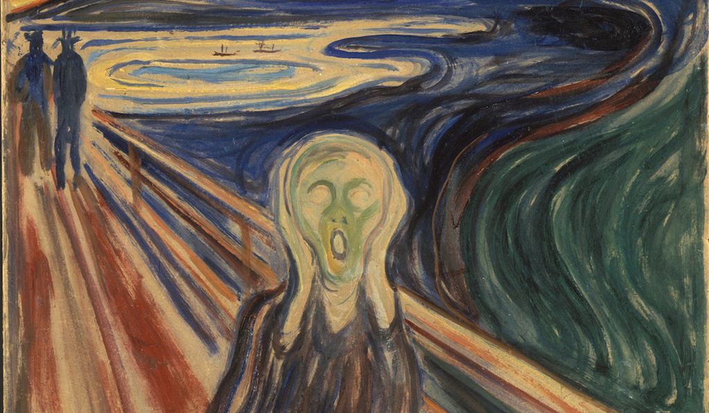 The Scream, by Edvard Munch