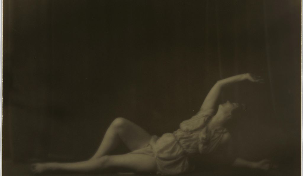 <em>Isadora Duncan</em> by Arnold Genthe, c. 1916